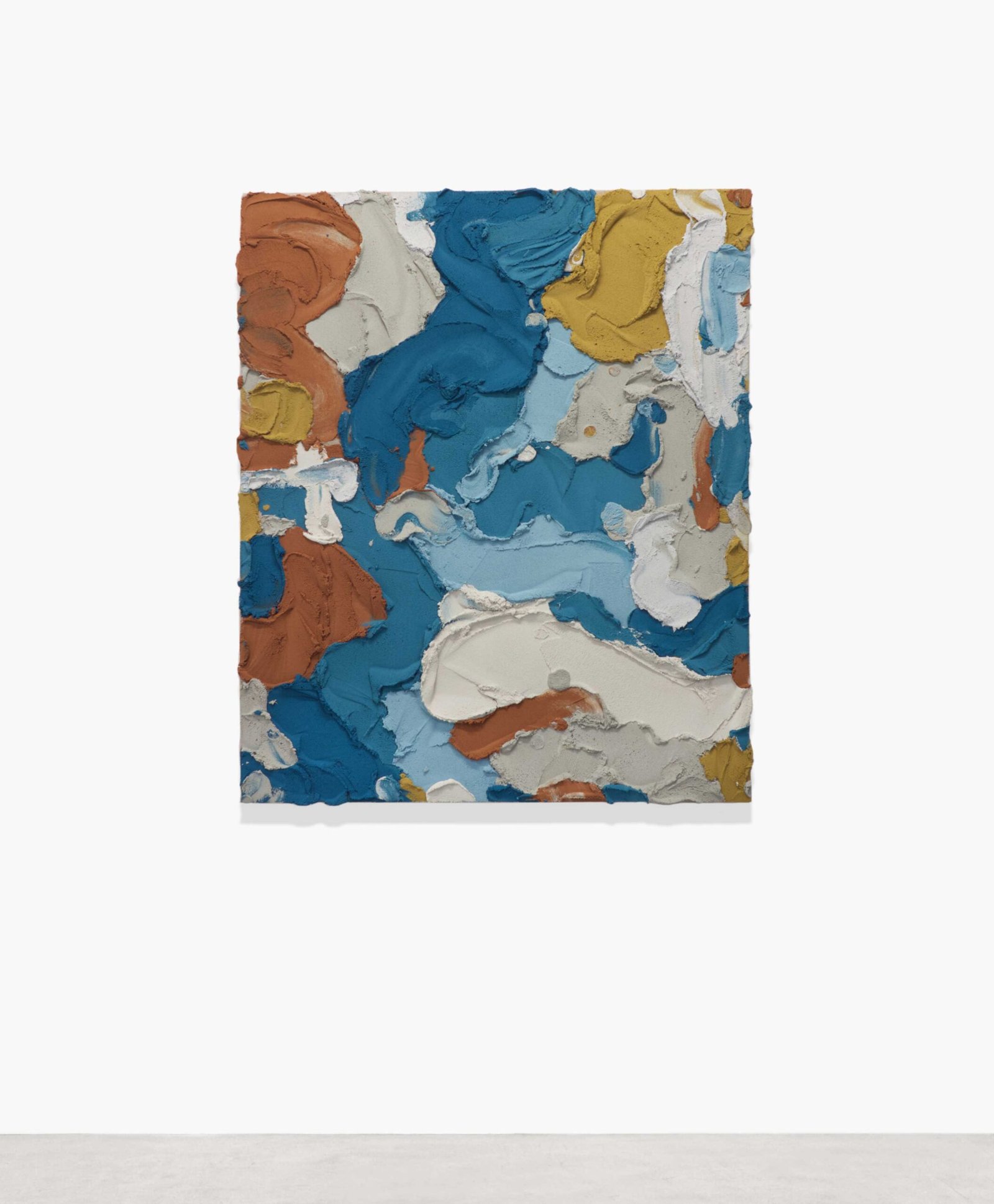 PR173, mixed media on burlap, 2026, 120 × 100 cm